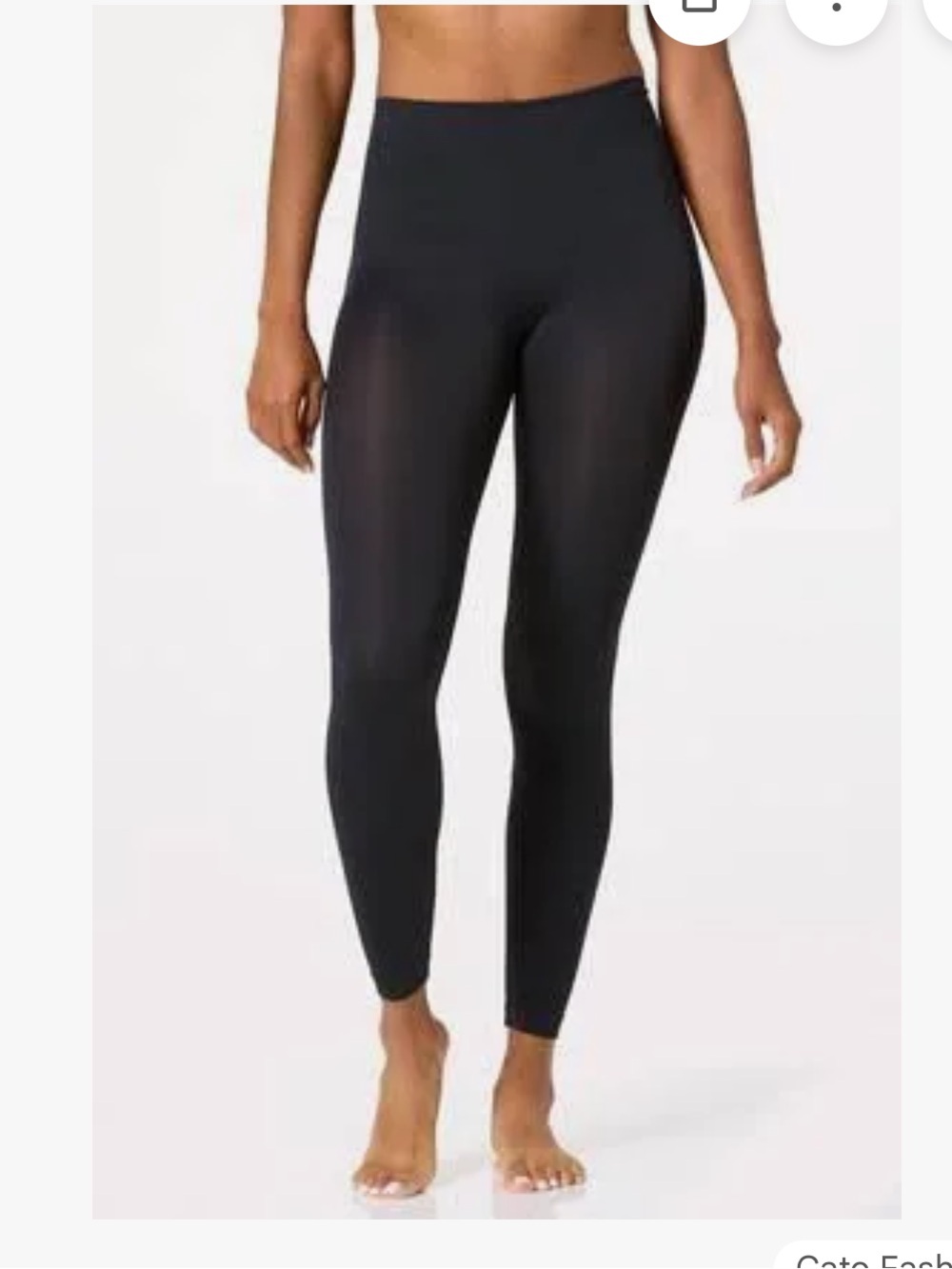 Cato High-Waist Black Leggings